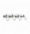 Plafonnier Chrome ELIS 4 ampoules