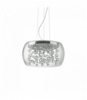 Transparent suspension AUDIL-80 5 bulbs