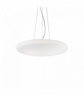 White pendant light SMARTIES BIANCO 5 bulbs