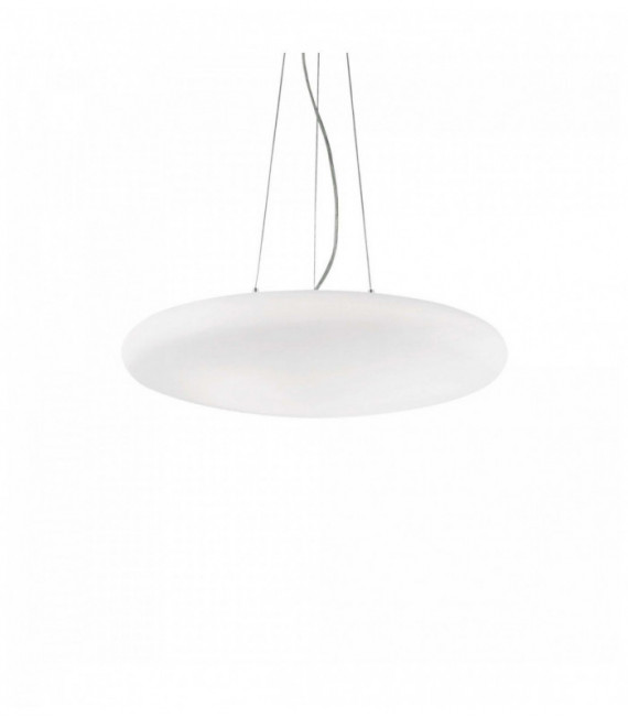 SMARTIES BIANCO white pendant light 3 bulbs Diameter 33 Cm