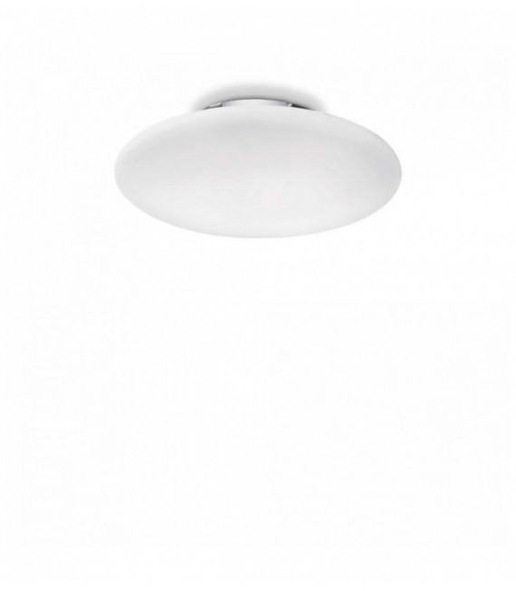 White ceiling light SMARTIES BIANCO 3 bulbs Diameter 14 Cm