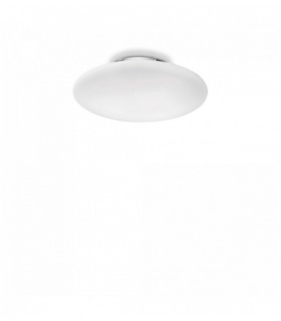 White ceiling light SMARTIES BIANCO 3 bulbs Diameter 60 Cm