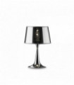 Table lamp Chrome LONDON CROMO 1 metal bulb