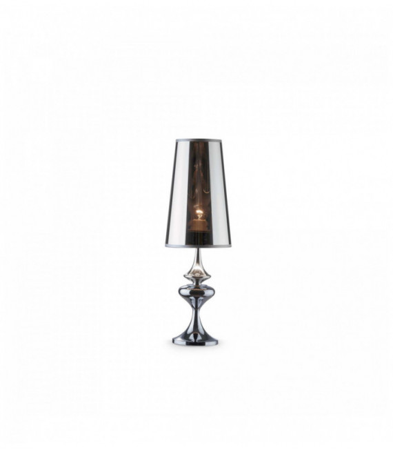 Lampada da tavolo ALFIERE cromata 1 lampadina