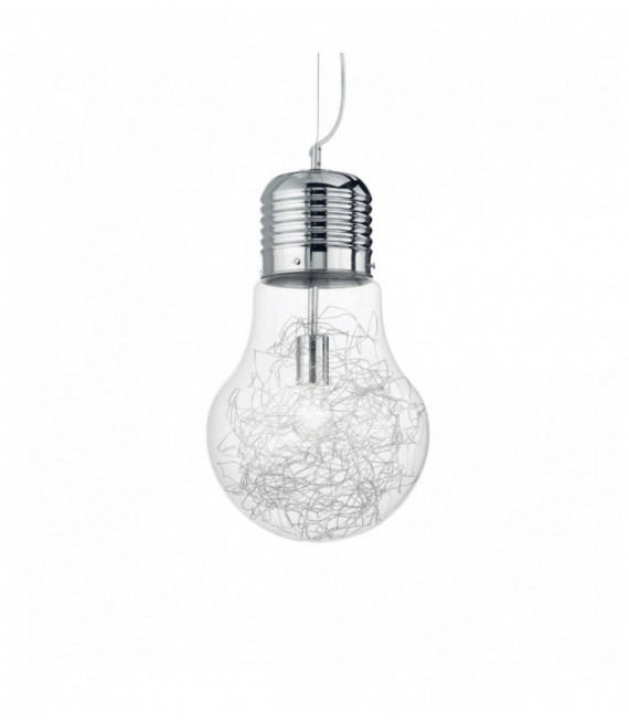 Aluminium Pendelleuchte LUCE MAX 1 Metallbirne