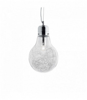 Lámpara colgante de aluminio LUCE MAX 1 bombilla