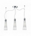Suspension Transparente KUKY 3 ampoules