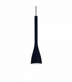 Black pendant light FLUT 1 bulb Diameter 50 Cm
