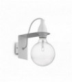 White wall light MINIMAL 1 bulb