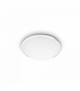Chrom Deckenleuchte RING 3 Glühbirnen