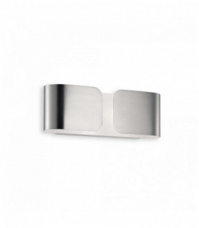 CLIP chrome wall light 2 bulbs Width 25 Cm