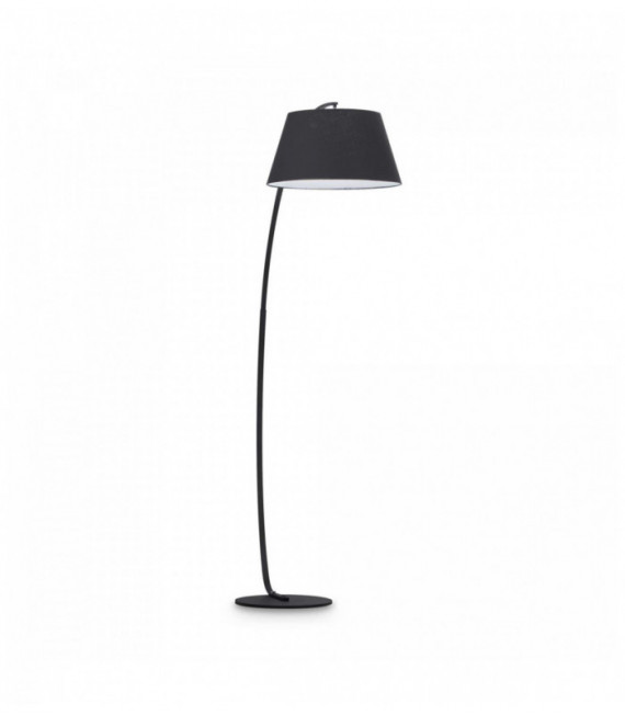 PAGODA Lampada da terra nera 1 lampadina