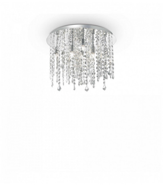 Plafón de cristal ROYAL crystal 8 bombillas