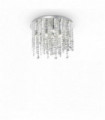 Crystal ceiling light ROYAL crystal 8 bulbs