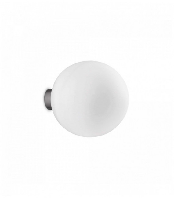 White wall light MAPA BIANCO 1 bulb Diameter 15 Cm