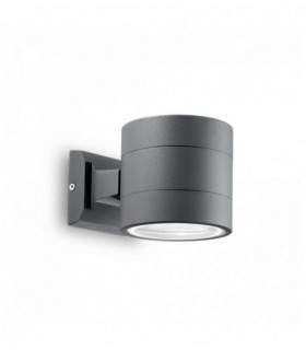 Anthracite SNIF ROUND wall light 1 bulb