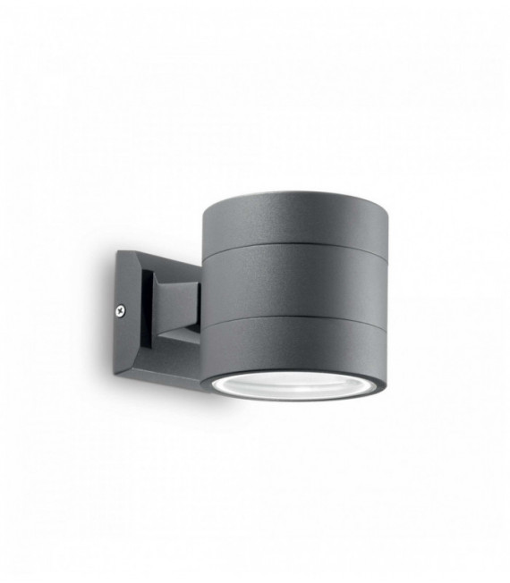 Anthracite SNIF ROUND wall light 1 bulb
