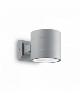 Aplique gris SNIF ROUND 1 bombilla