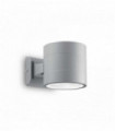 Gray wall light SNIF ROUND 1 bulb