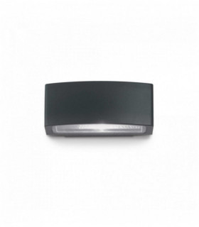 ANDROMEDA Applique nero 1 lampadina