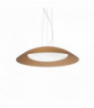 LENA brown pendant light 3 bulbs