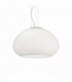 White pendant lamp MAMA 3 bulbs Diameter 40 Cm