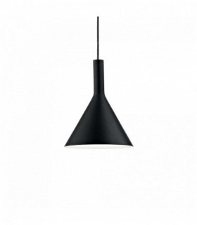 Lampada a sospensione nera COCKTAIL 1 lampadina