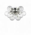 DEA chrome ceiling light 10 bulbs