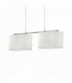 SHERATON white pendant light 4 bulbs