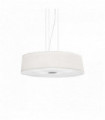 Suspension Blanche HILTON 4 ampoules