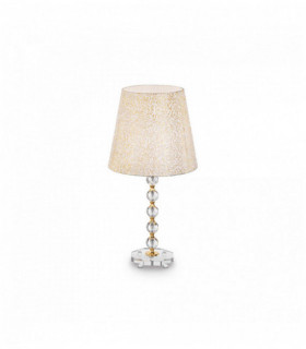 Lámpara de mesa Golden QUEEN 1 bombilla de metal