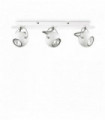 Applique murale Blanche LUNARE 3 ampoules