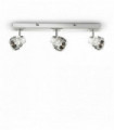 Applique murale Blanche NOSTALGIA 3 ampoules