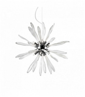 White suspension CORALLO 8 bulbs