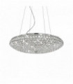 KING crystal chrome pendant 12 lights