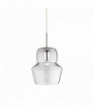 ZENO Transparent Suspension 1 bulb Diameter 22 Cm
