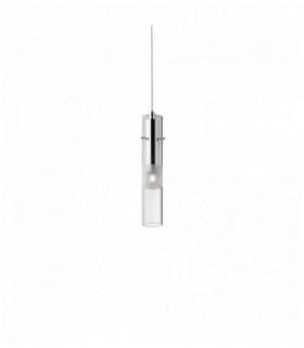 Suspension Chromée BAR 1 ampoule