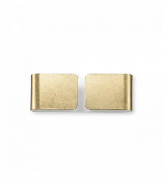 Wall light Gold CLIP 2 bulbs Width 25 Cm