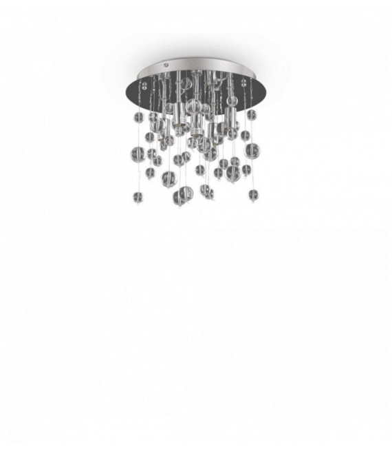 Plafonnier Chrome NEVE 5 ampoules