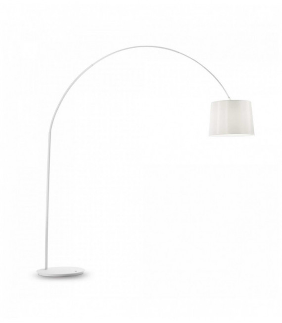 DORSALE weiße Stehlampe 1 Glühbirne