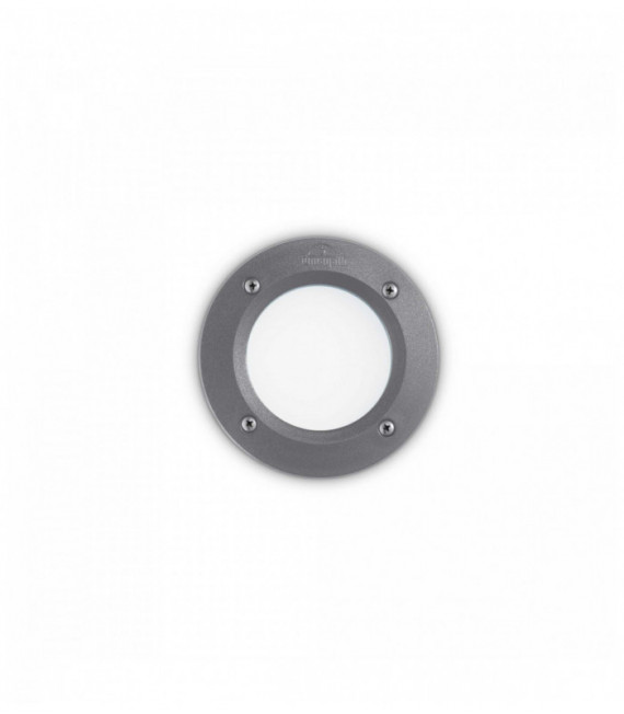 Gray LETI recessed spotlight 1 bulb in resin