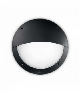 LUCIA schwarze Wandleuchte 1 Glühbirne
