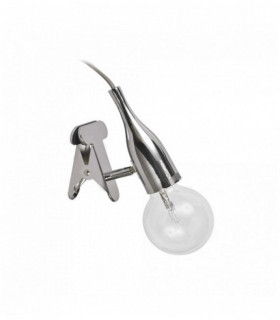 PICCHIO Chrom Wandleuchte 1 Glühbirne