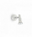 White wall lamp SLEM 1 bulb