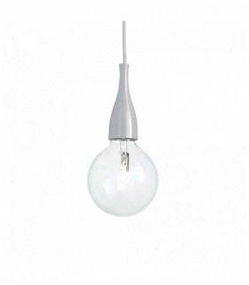 Gray MINIMAL pendant light 1 bulb