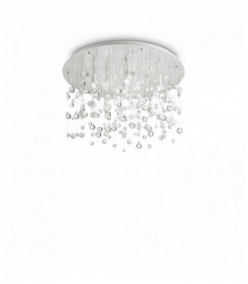 White NEVE ceiling light 12 bulbs