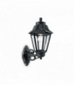 ANNA black wall light 1 bulb