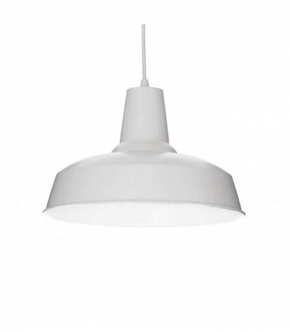 Lampadario MOBY bianco 1 lampadina