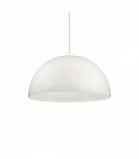 Suspension Blanche DON 1 ampoule Diamètre 24 Cm