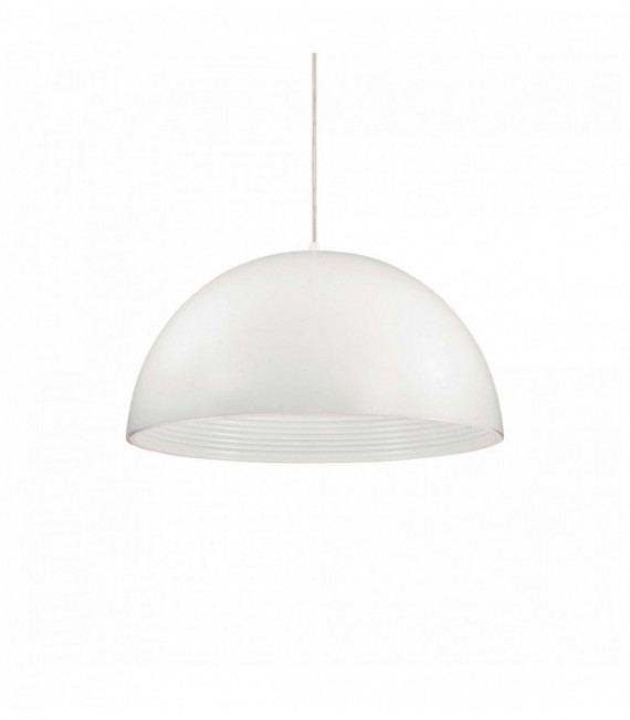 Weißer DON Anhänger 1 Glühlampe Durchmesser 24 cm